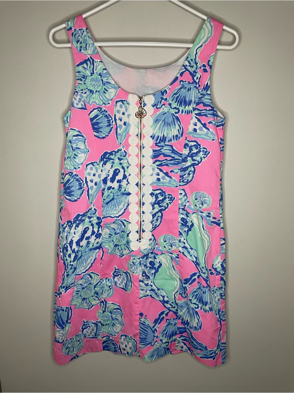 Lilly Pulitzer Cathy Shift Dress in Pink Pout Barefoot Princess Size 2 - Picture 7 of 7